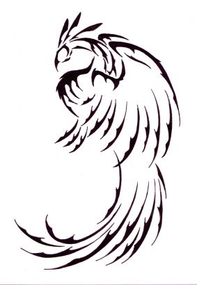 Tribal Phoenix Tattoos Free